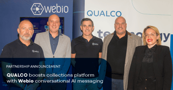 QUALCO X Webio: Partnership | Collections Platform (QCR)