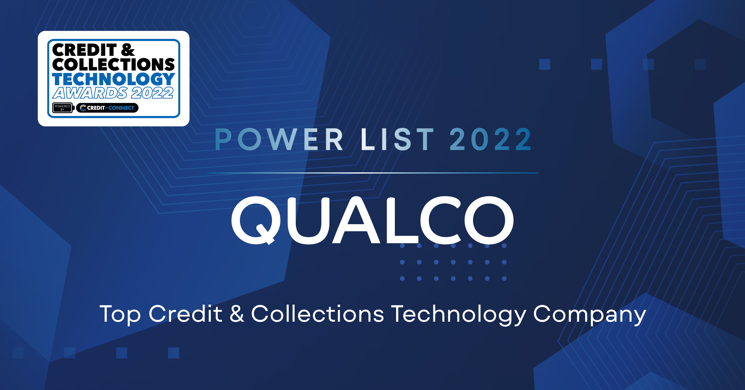 QUALCO among the Τop-20 Credit & Collections Technology Innovation Companies in the UK