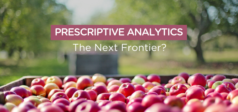 Prescriptive Analytics: The Next Frontier?
